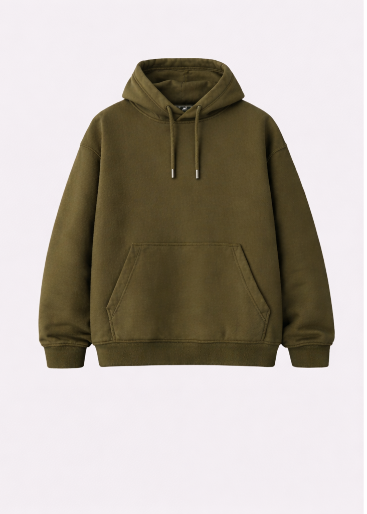 Monarch Heavyweight Hoodie – Deep Olive