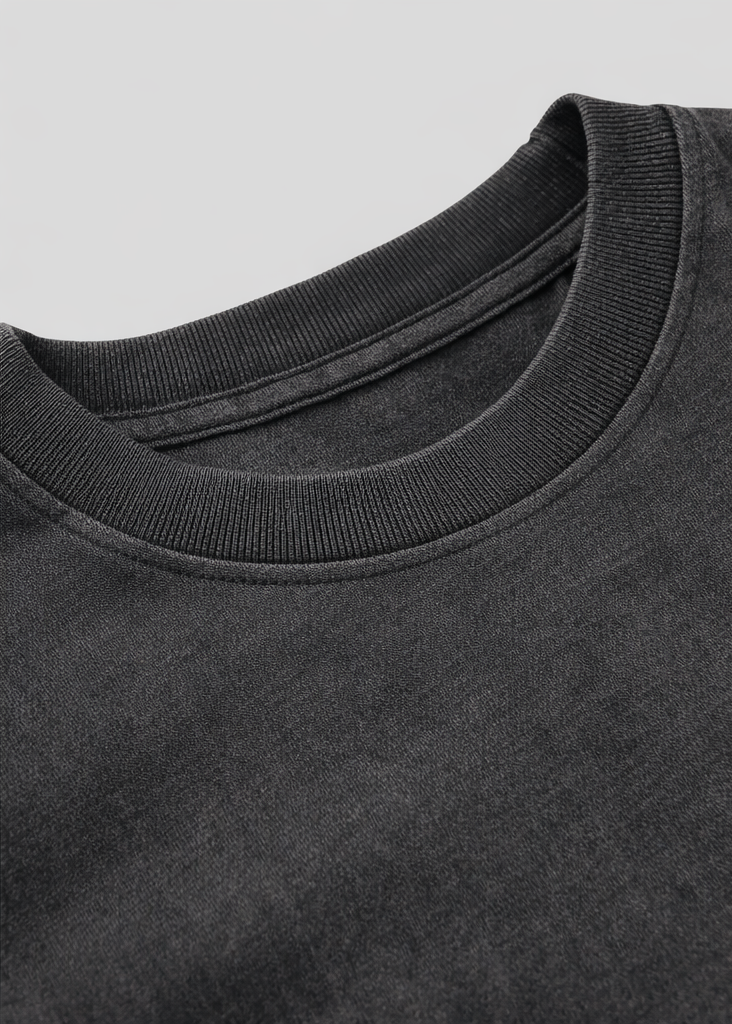 Monarch Heavyweight Tee – Washed Black