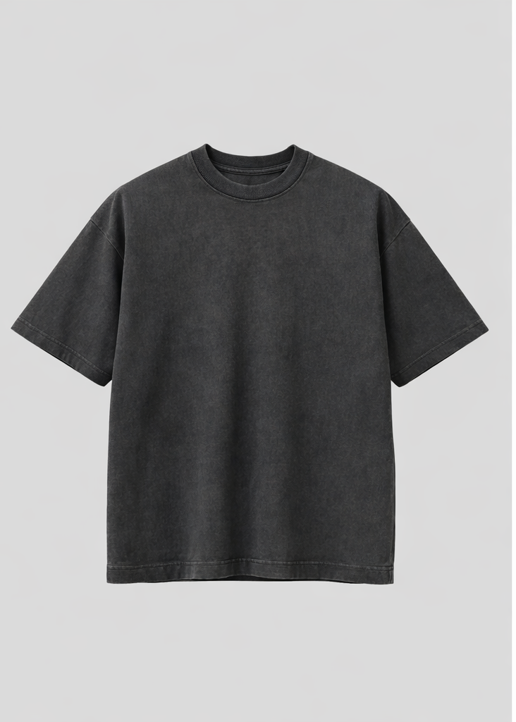 Monarch Heavyweight Tee – Washed Black