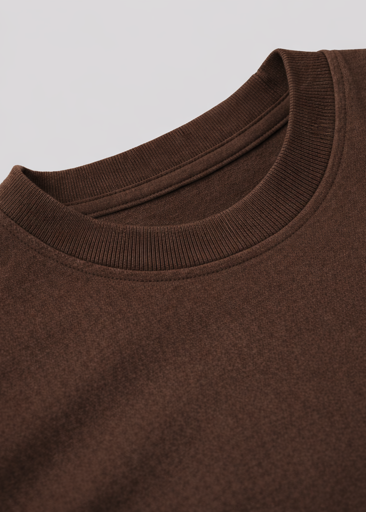 Baron Heavyweight Tee – Dark Brown