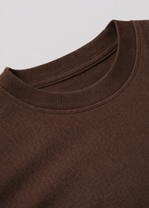 Baron Heavyweight Tee – Dark Brown