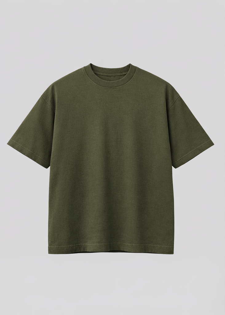 Guardian Heavyweight Tee – Deep Olive